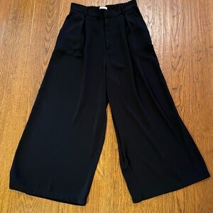 Elegant‎ Black Wide Leg Pants